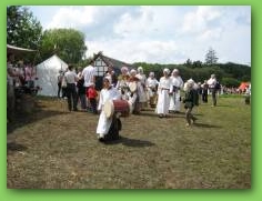 Optog ved Esrum kloster marked.  &raquo; Click to zoom ->